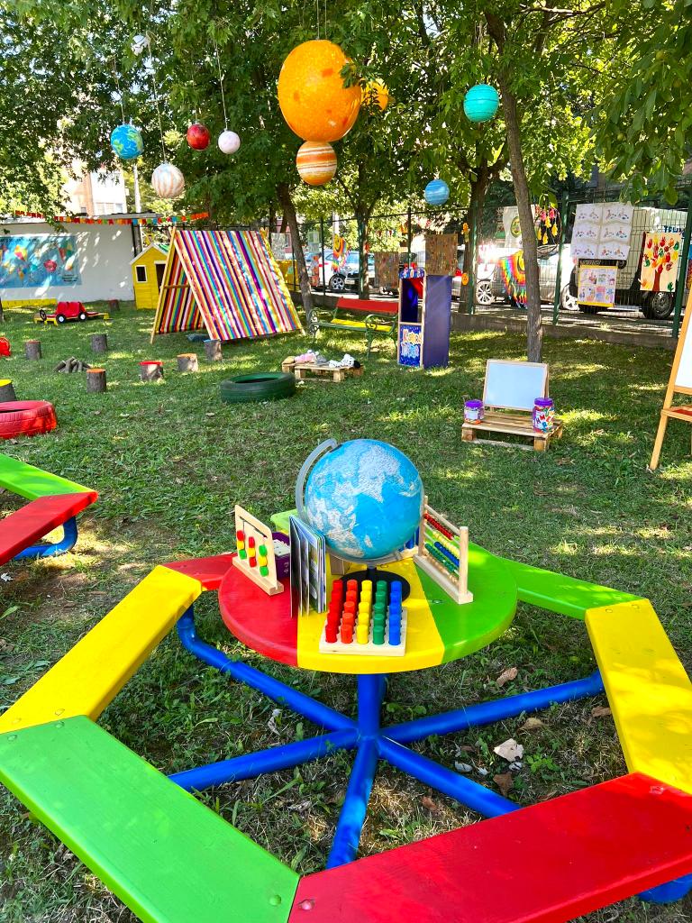 GRĂDINA DE RELAXARE, LINIȘTE ȘI ÎNVĂȚARE